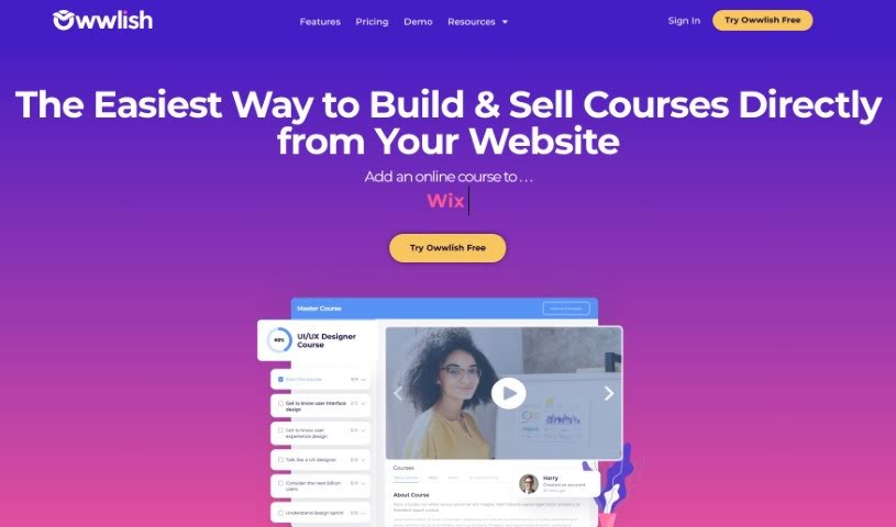 Screenshot of Owwlish