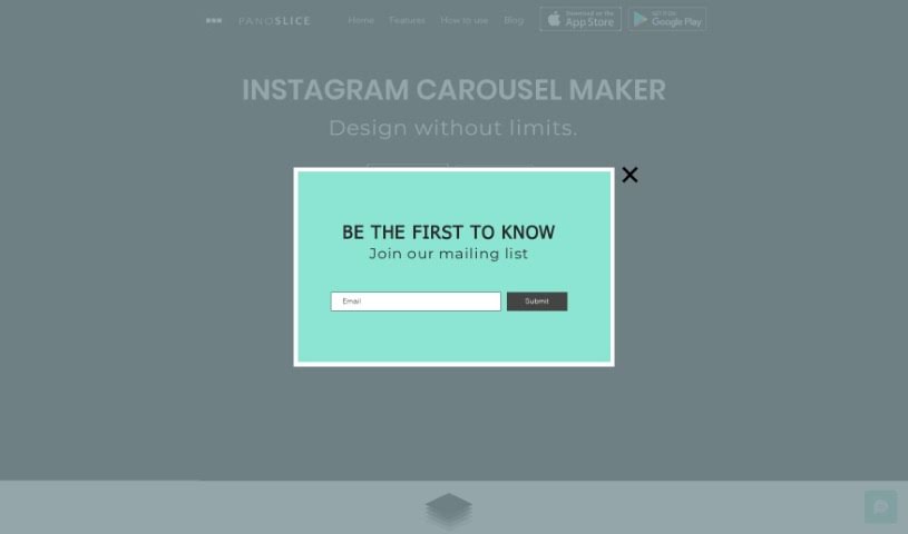 Screenshot of Panoslice