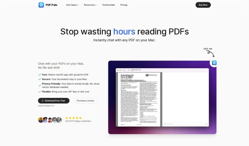 Screenshot of PDF Pals
