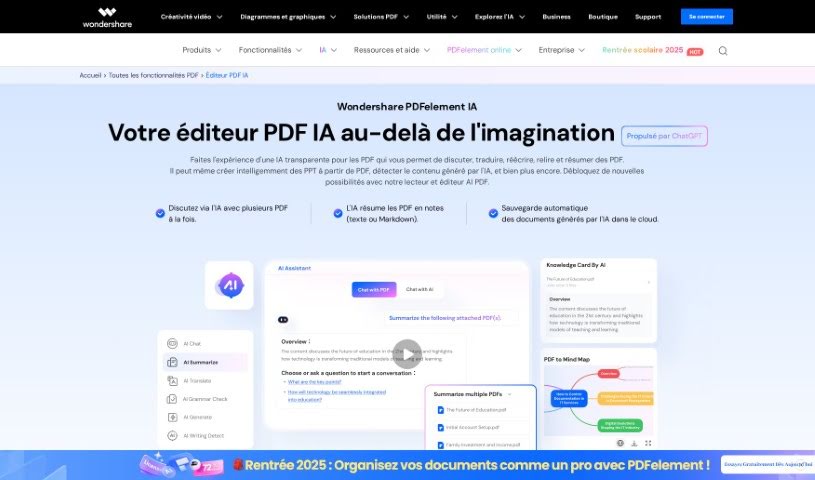 Screenshot of PDFelement by Wondershare