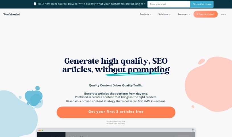 Screenshot of Penfriend