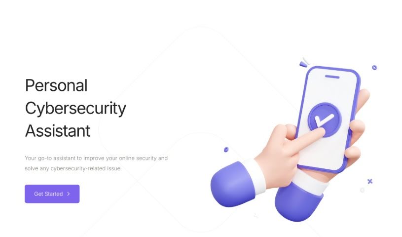Screenshot of Personal Cybersecurity Assistant
