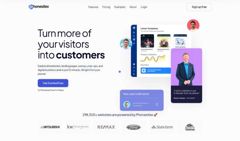 Screenshot of Phonesites