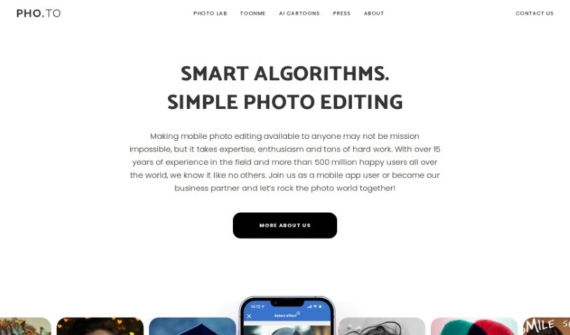 Screenshot of Photo Lab