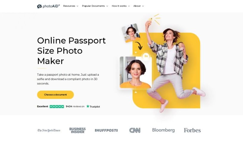 Screenshot of Photoaid