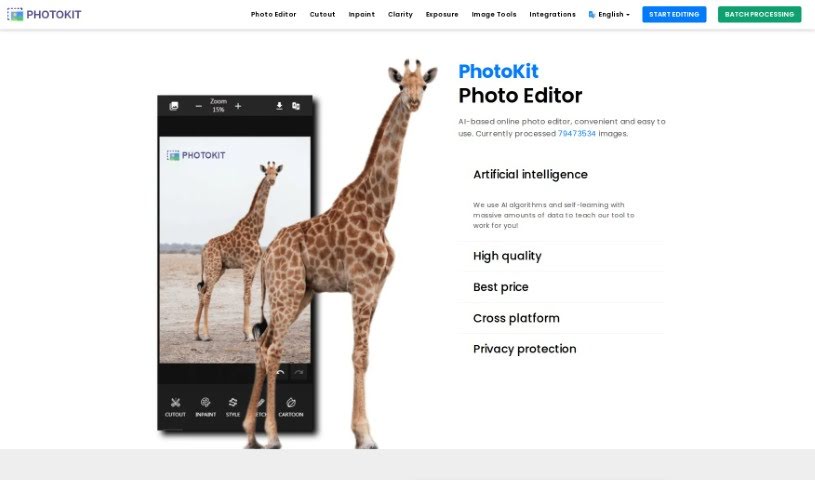 Screenshot of PhotoKit
