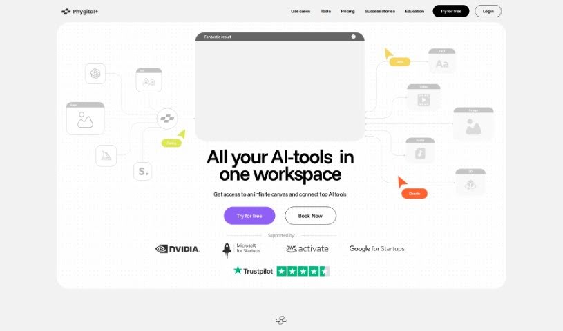 Screenshot of Phygital+