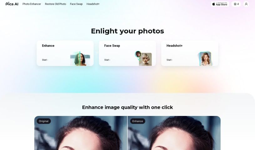 Screenshot of Pica AI