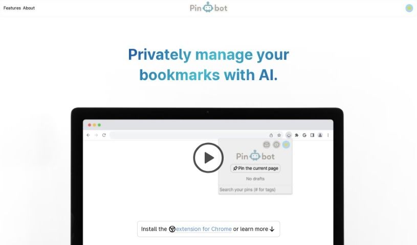Screenshot of Pinbot