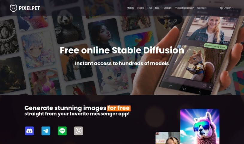 Screenshot of PixelPet