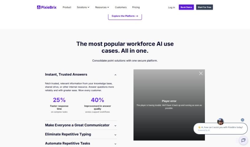 Screenshot of PixieBrix