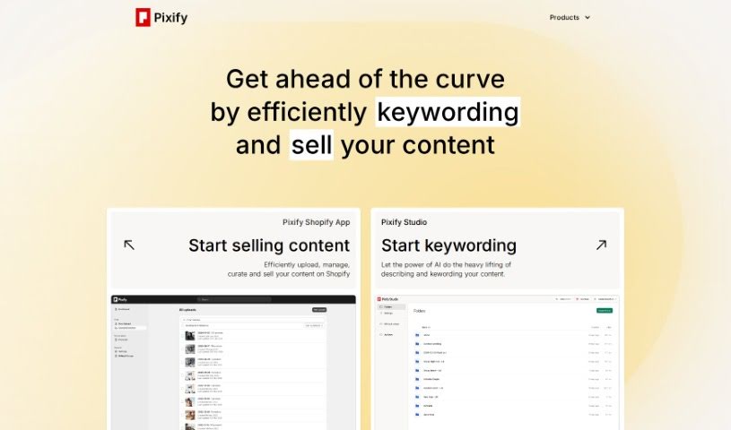 Screenshot of Pixify