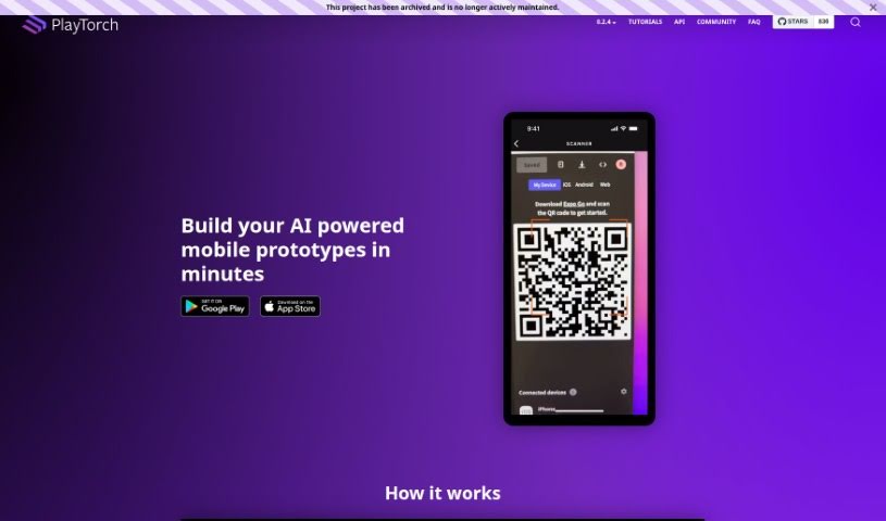 Screenshot of PlayTorch