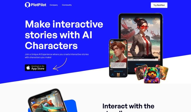 Screenshot of PlotPilot