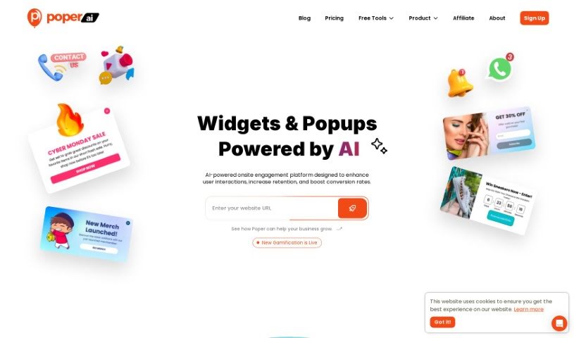 Screenshot of Poper.ai