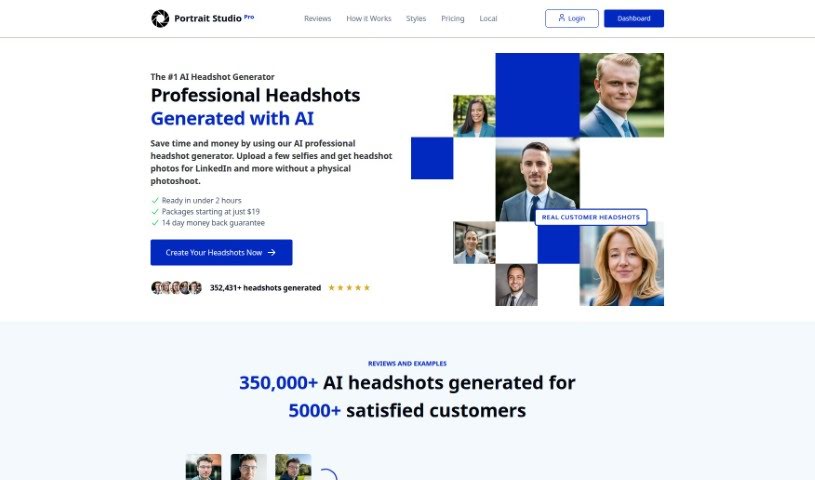 Screenshot of Portrait Studio Pro