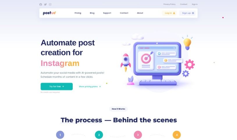 Screenshot of Postus