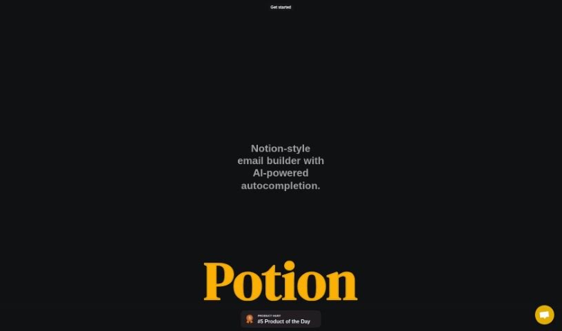 Screenshot of Potion