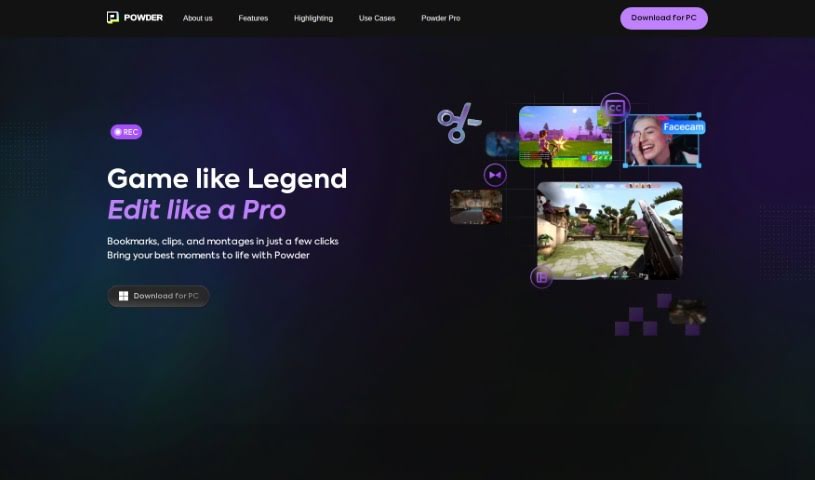 Screenshot of Powder