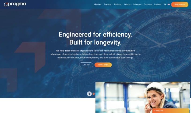 Screenshot of Pragma AI