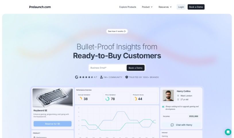 Screenshot of Prelaunch