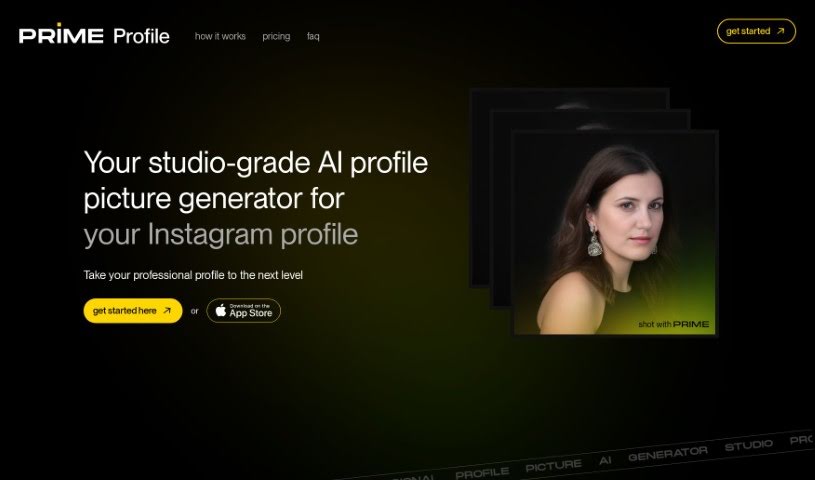 Screenshot of Primeprofile