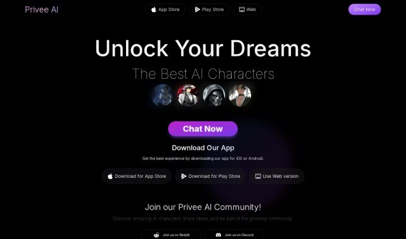 Screenshot of Privee AI