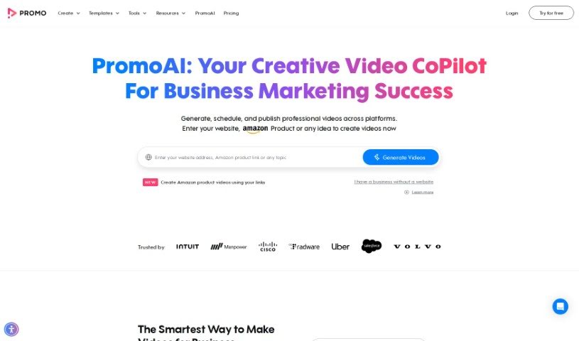 Screenshot of PromoAI Content Planner