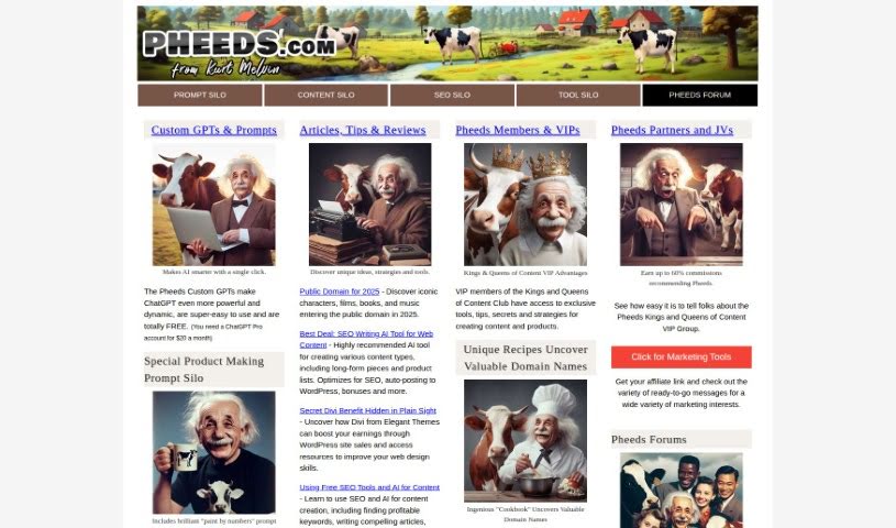 Screenshot of Prompt Silo