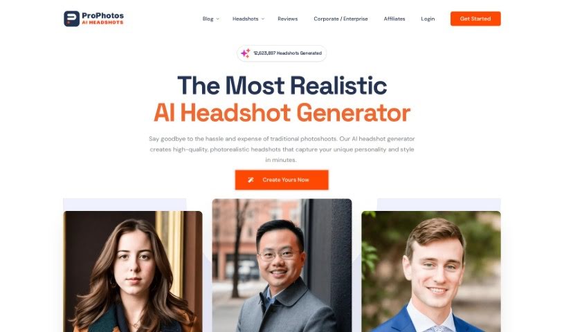 Screenshot of ProPhotos