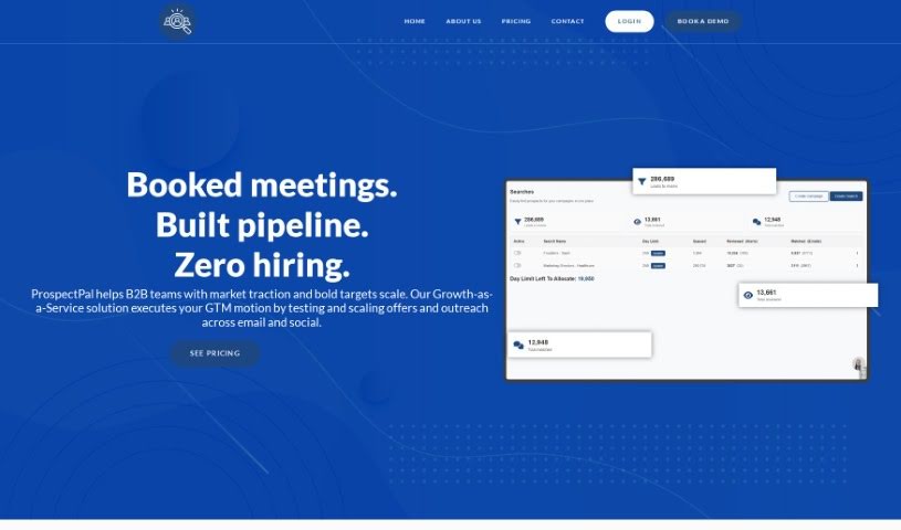 Screenshot of ProspectPal