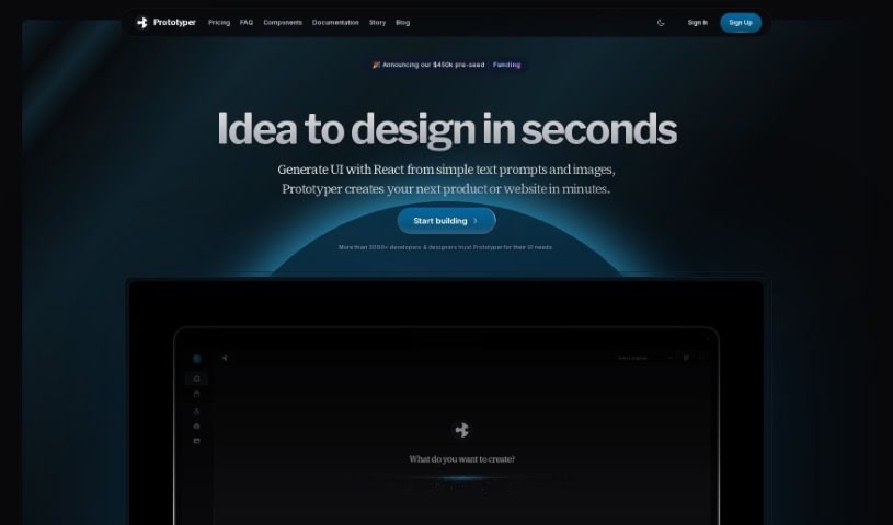 Screenshot of Prototyper