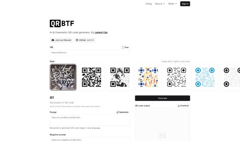 Screenshot of QRBTF