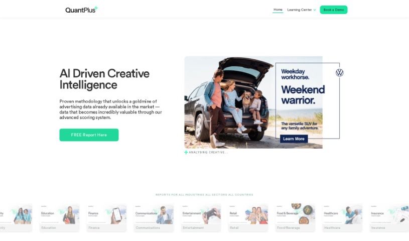 Screenshot of QuantPlus