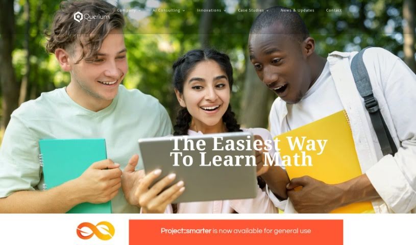 Screenshot of Querium