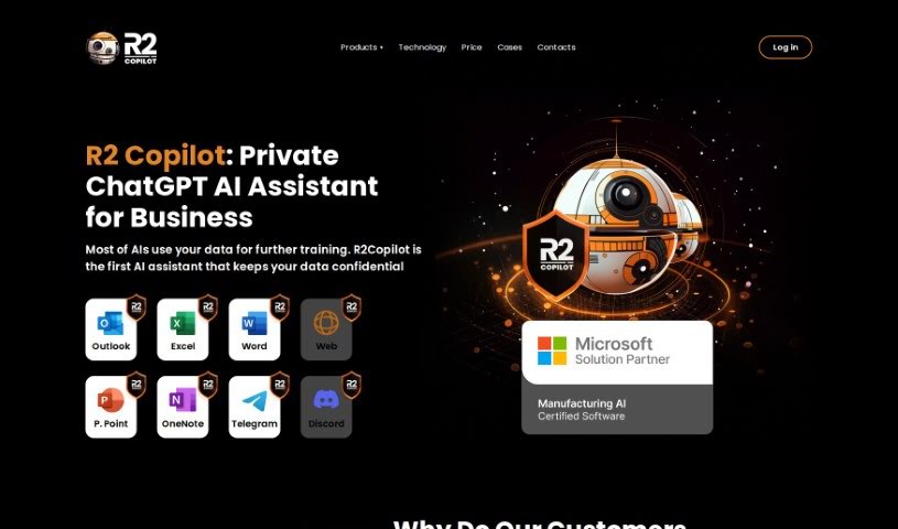 Screenshot of R2 Copilot