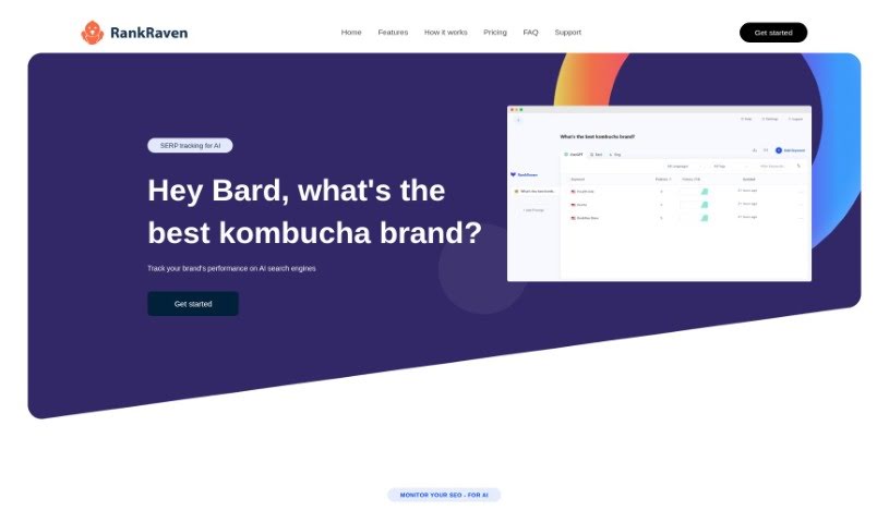 Screenshot of RankRaven