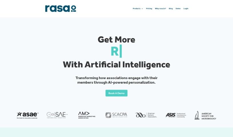 Screenshot of Rasa.io