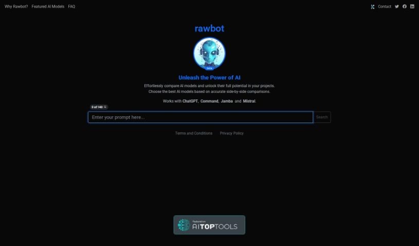 Screenshot of Rawbot