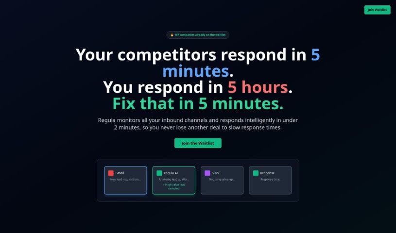 Screenshot of Regul.AI