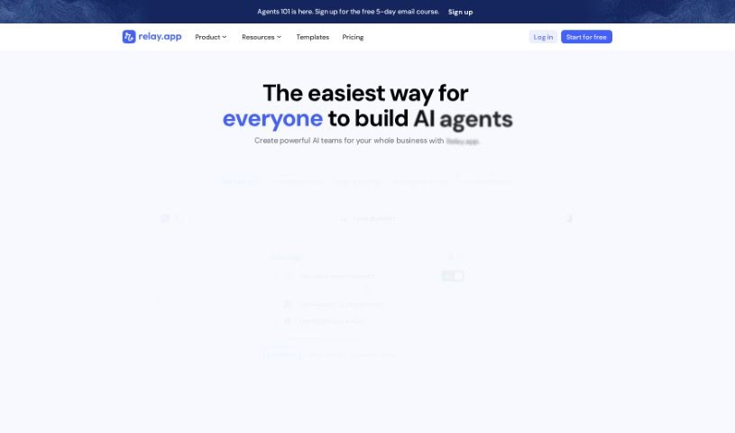 Screenshot of Relay.app