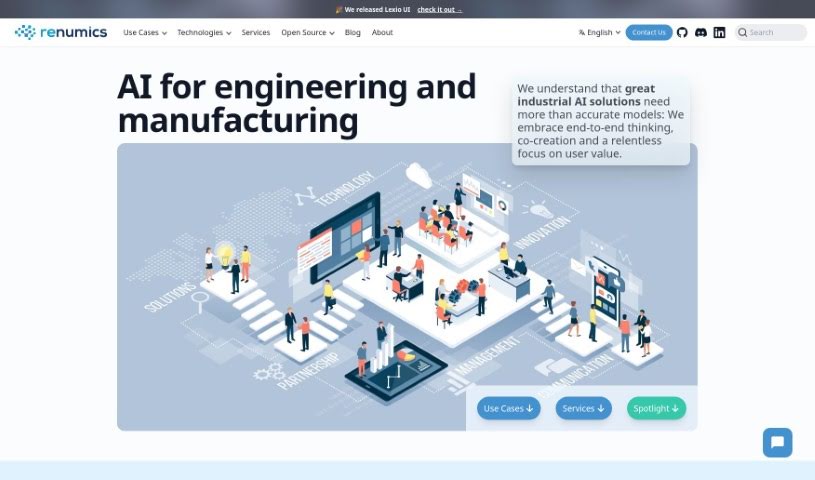 Screenshot of Renumics