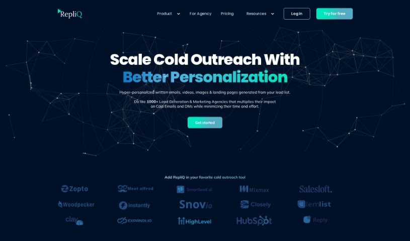 Screenshot of RepliQ