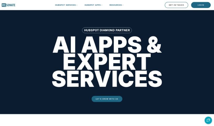 Screenshot of Resonate