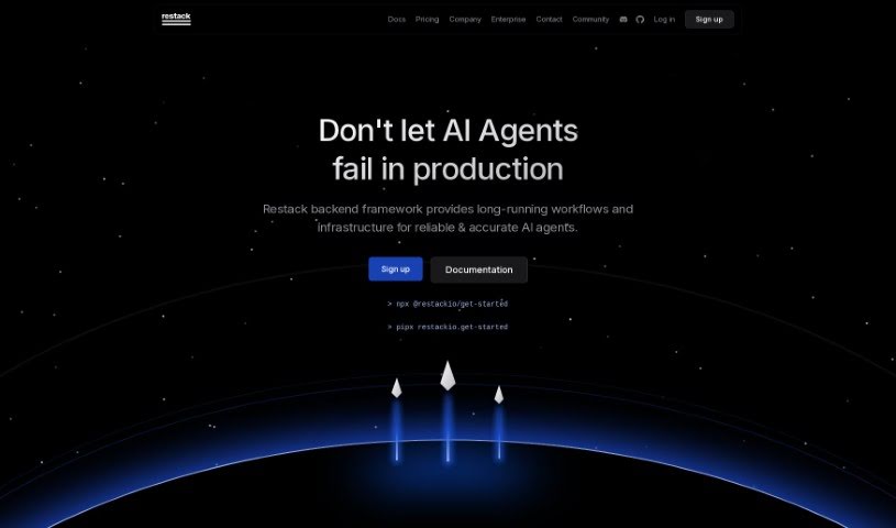 Screenshot of Restack AI Deepfake Video