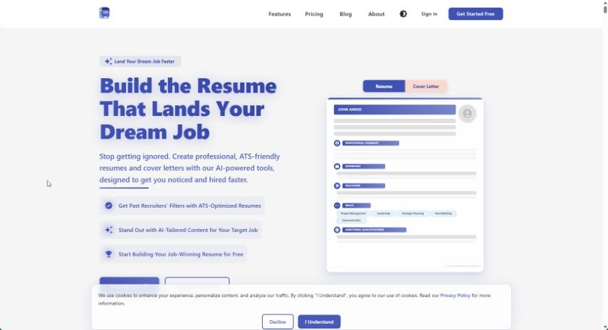 Screenshot of Resume Revival