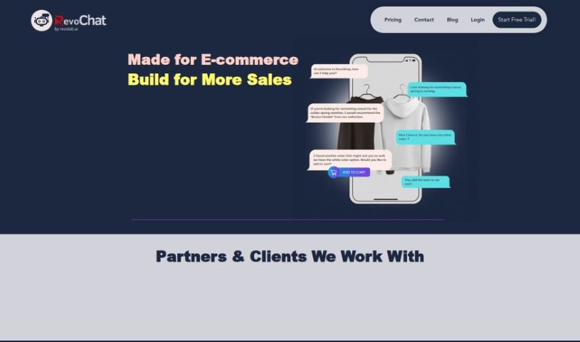 Screenshot of RevoChat