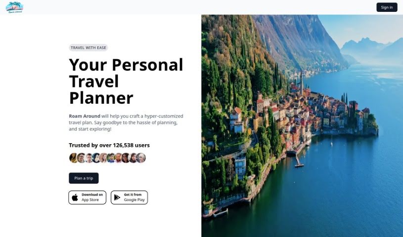 Screenshot of Roam Around