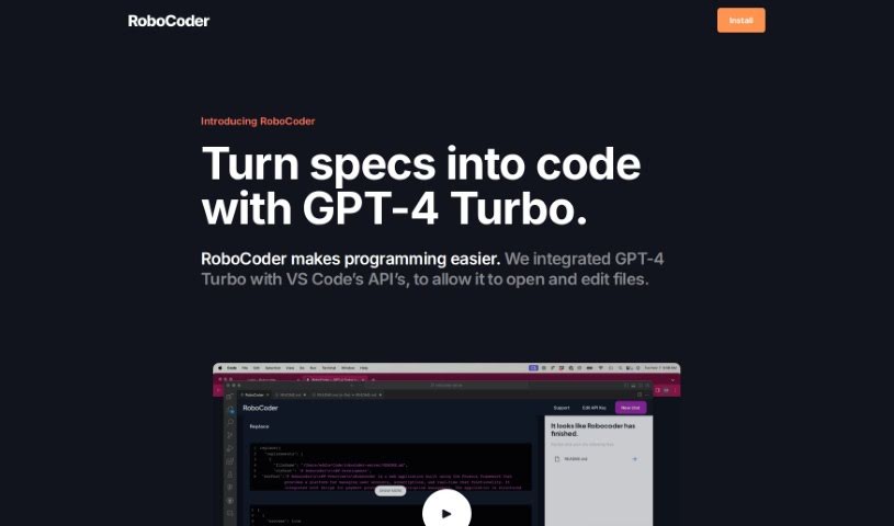 Screenshot of Robocoder