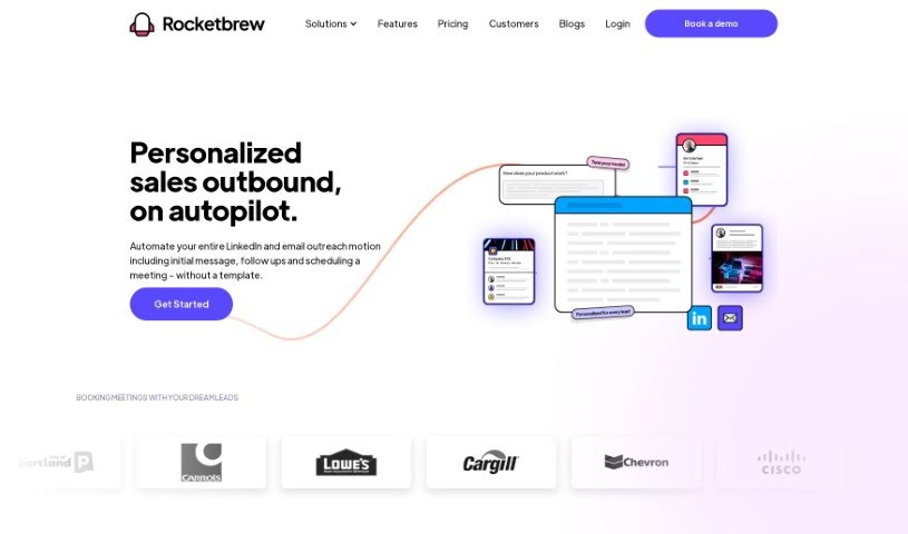 Screenshot of Rocketbrew